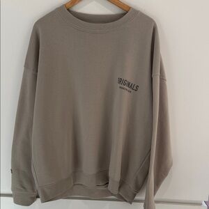 Originals Taupe Crewneck
